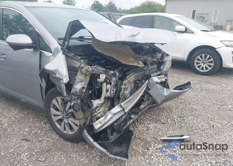 2016 Honda Odyssey Se из США, поврежденный, VIN 5FNRL5H35GB146996